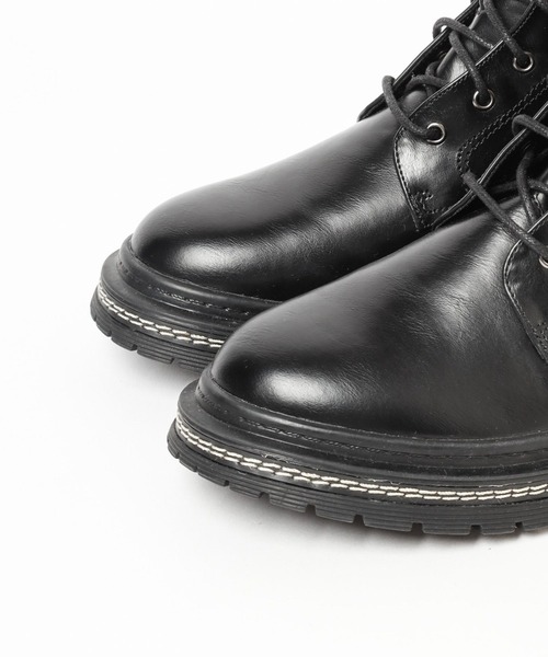 niko and...（ニコアンド）の「オリジナルレースアップブーツ（ブーツ・レディース・キャメル/ブラック/アイボリー・SMALL/MEDIUM/LARGE）」の11枚目の写真