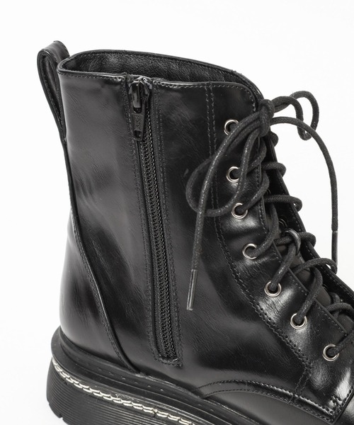 niko and...（ニコアンド）の「オリジナルレースアップブーツ（ブーツ・レディース・キャメル/ブラック/アイボリー・SMALL/MEDIUM/LARGE）」の14枚目の写真