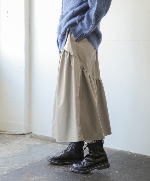 niko and...（ニコアンド）の「オリジナルレースアップブーツ（ブーツ・レディース・キャメル/ブラック/アイボリー・SMALL/MEDIUM/LARGE）」の21枚目の写真