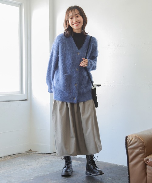 niko and...（ニコアンド）の「オリジナルレースアップブーツ（ブーツ・レディース・キャメル/ブラック/アイボリー・SMALL/MEDIUM/LARGE）」の22枚目の写真