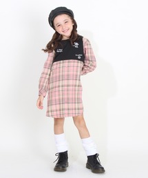 BABYDOLL（ベビードール）の「ドッキングシャツワンピース 8653K（ワンピース・キッズ）」