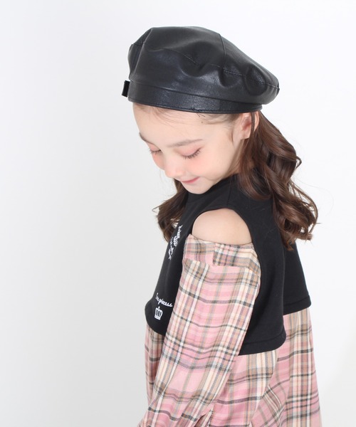 BABYDOLL(ベビードール)の「ドッキングシャツワンピース 8653K(ワンピース・キッズ・チャコールグレー/ピンク・90cm/110cm/120cm/100cm/140cm/130cm)」の12枚目の写真
