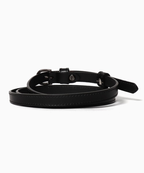 ROOPTOKYO（ループトウキョウ）の「ロングレザーナローベルト Leather Slim Belt（ベルト・メンズ・ブラック/ブラウン・FREE）」の5枚目の写真