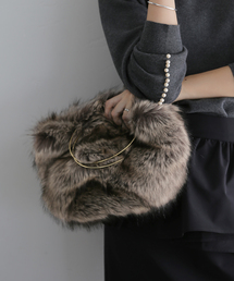 La TOTALITE | 【HELEN MOORE/ヘレンムーア】ecofur bag(ハンドバッグ)