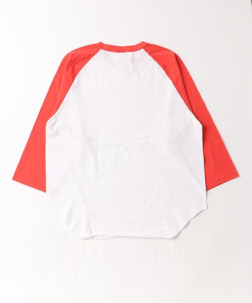 FLATHEAD ラグランスリーブカットソー 40 ラグラン 七分袖 Tシャツ FN-TSRB-001 | THE FLAT HEAD
