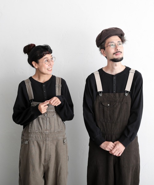 soulberry（ソウルベリー）の「僕と私の、ヘンリーネックなロンT（Tシャツ/カットソー・レディース・ブラウン/ホワイト/ブラック・3/2/4）」の7枚目の写真