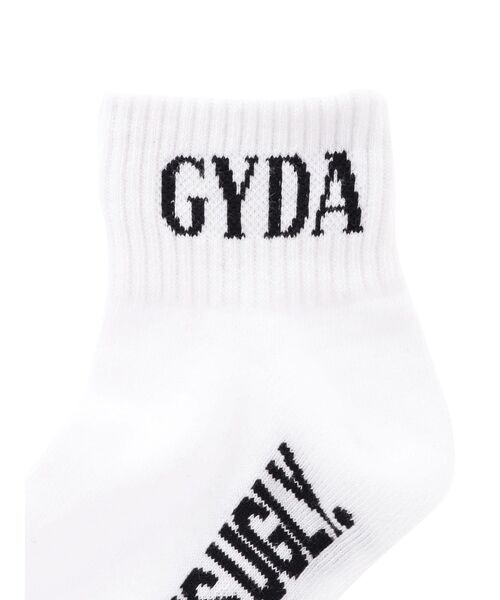 GYDA（ジェイダ）の「GYDAソックス（ソックス/靴下・レディース・ブラック/オフホワイト・FREE）」の6枚目の写真