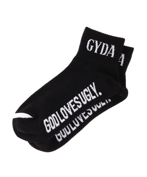 GYDA（ジェイダ）の「GYDAソックス（ソックス/靴下・レディース・ブラック/オフホワイト・FREE）」の9枚目の写真