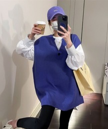 オーバーサイズ ベスト