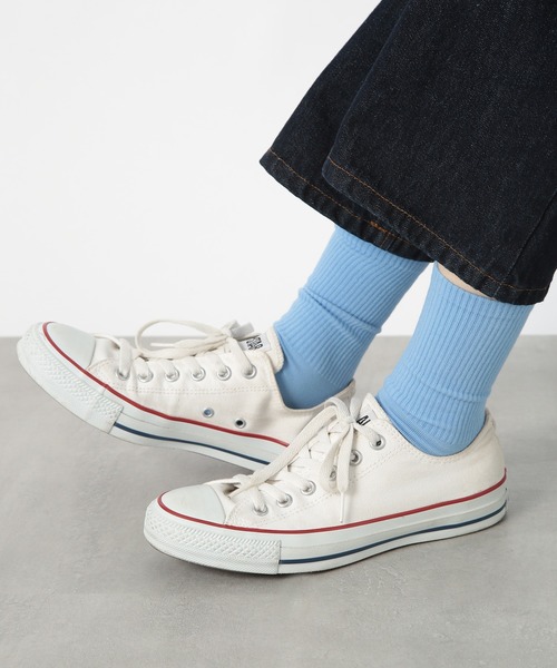 セール】【SETUP7】カラークルーリブソックス KNF049（ソックス