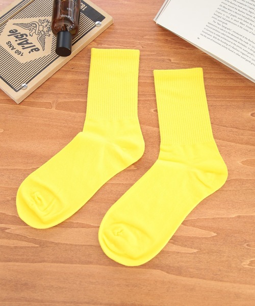 セール】【SETUP7】カラークルーリブソックス KNF049（ソックス/靴下