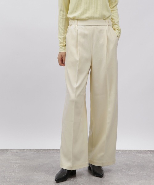 LAKOLE(ラコレ)の「起毛タックパンツ / 988004(その他パンツ・レディース・ブラウン系その他/グレー/アイボリー/ブラック・SMALL/MEDIUM)」の22枚目の写真