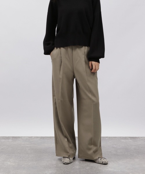 LAKOLE(ラコレ)の「起毛タックパンツ / 988004(その他パンツ・レディース・ブラウン系その他/グレー/アイボリー/ブラック・SMALL/MEDIUM)」の19枚目の写真