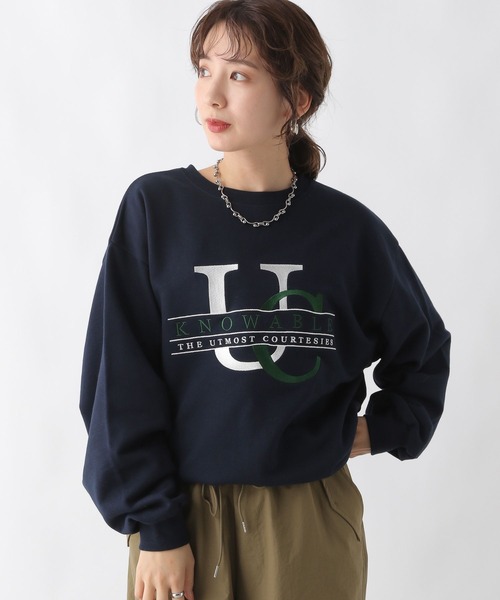 アソート刺繍スウェット 完売品 水曜日までの出品とさせて頂きます。 セール】アソート刺繍プルオーバー 988393（スウェット