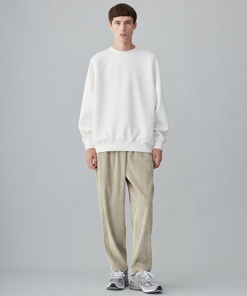UNFILO(アンフィーロ)の「【男女兼用】BEAUTY FORM JERSEY プルオーバー(Tシャツ/カットソー・メンズ・ネイビー系/ホワイト系/オールドローズ系/ベージュ系/ブラック系/グレー系・SMALL/MEDIUM/LARGE/X-LARGE)」の10枚目の写真