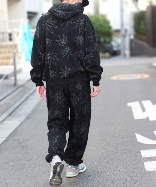 HUF（ハフ）の「【HUF】ハフ PLANTLIFE FLEECE PANT ボタニカル 