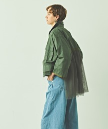 ★ GILET ミリタリーリメイクジャケット　リメイク kha:ki（カーキ）の「「KHA:KI/カーキ」ミリタリーリメイク
