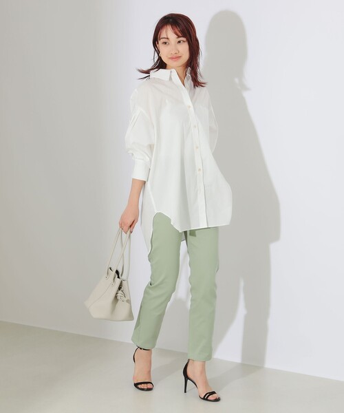 B:MING by BEAMS（ビーミングバイビームス）の「ストレッチ テーパード パンツ（その他パンツ・レディース・ライトグレー/ミント/パープル系その他5/ブラック・SMALL/MEDIUM/LARGE）」の16枚目の写真