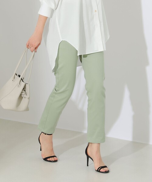 B:MING by BEAMS（ビーミングバイビームス）の「ストレッチ テーパード パンツ（その他パンツ・レディース・ライトグレー/ミント/パープル系その他5/ブラック・SMALL/MEDIUM/LARGE）」の19枚目の写真