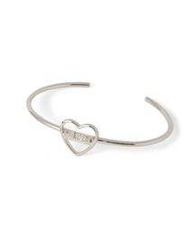 MILKFED. | HEART LOGO BANGLE（ハート/モチーフ/ロゴ/バングル）(バングル/リストバンド)