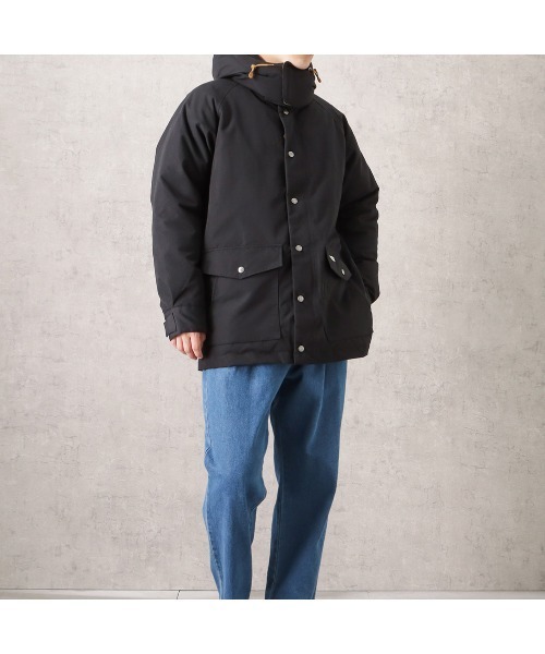 SIERRA DESIGNS(シェラデザイン)の「SIERRA DESIGNS RENU(R) マウンテンフード中綿ジャケット(マウンテンパーカー・メンズ・ブラック/オレンジ/ベージュ・L/M)」の4枚目の写真