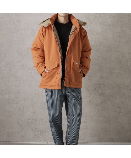 SIERRA DESIGNS(シェラデザイン)の「SIERRA DESIGNS RENU(R) マウンテンフード中綿ジャケット(マウンテンパーカー・メンズ・ブラック/オレンジ/ベージュ・L/M)」の8枚目の写真