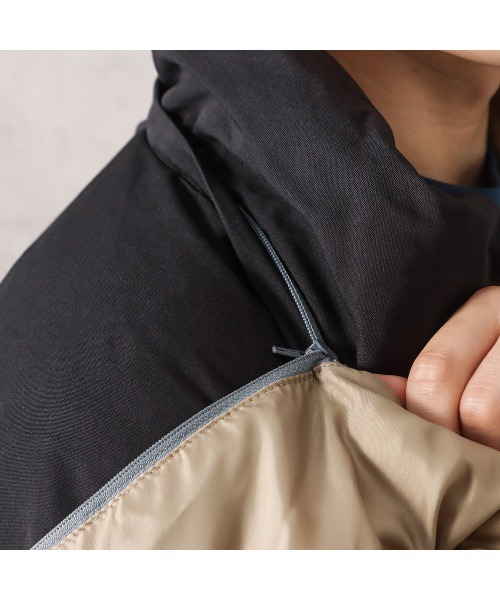 SIERRA DESIGNS(シェラデザイン)の「SIERRA DESIGNS RENU(R) マウンテンフード中綿ジャケット(マウンテンパーカー・メンズ・ブラック/オレンジ/ベージュ・L/M)」の19枚目の写真