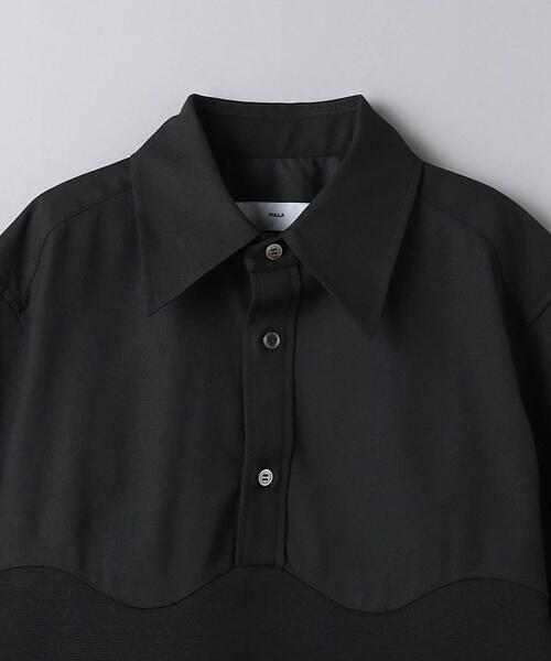 TOGA PULLA（トーガ　プルラ）の「＜TOGA PULLA＞アコーディオン プリーツ シャツ（シャツ/ブラウス・レディース・ブラック・36）」の3枚目の写真