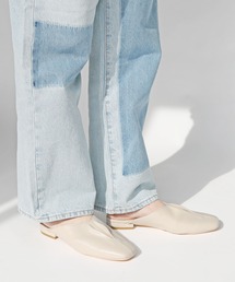 RiiiKa | 【RiiiKa/リーカ】ギャザーフラットミュール(サンダル)