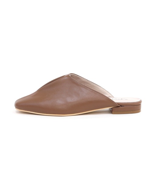 RiiiKa（リーカ）の「【RiiiKa/リーカ】ギャザーフラットミュール（サンダル・レディース・アイボリー/ブラウン系その他/ブラック・LL/L/M/S）」の19枚目の写真