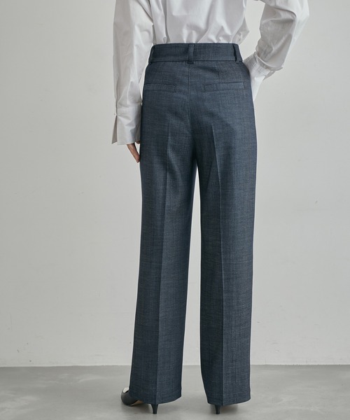 ROPE'（ロペ）の「デニムライクパンツ（デニムパンツ・レディース・ネイビー・36/38）」の5枚目の写真