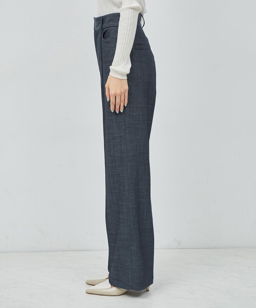 ROPE'（ロペ）の「デニムライクパンツ（デニムパンツ・レディース・ネイビー・36/38）」の7枚目の写真