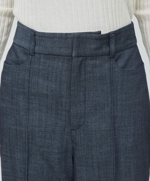 ROPE'（ロペ）の「デニムライクパンツ（デニムパンツ・レディース・ネイビー・36/38）」の10枚目の写真