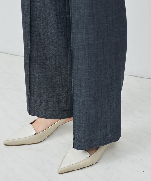 ROPE'（ロペ）の「デニムライクパンツ（デニムパンツ・レディース・ネイビー・36/38）」の12枚目の写真