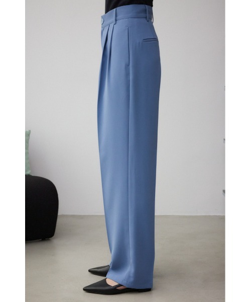 AZUL by moussy（アズールバイマウジー）の「ハイウエストタックスラックス（スラックス・レディース・チャコールグレー/ライトブルー/ブラック/ミント・MEDIUM/SMALL）」の19枚目の写真