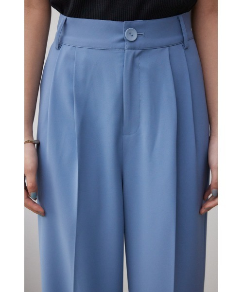 AZUL by moussy（アズールバイマウジー）の「ハイウエストタックスラックス（スラックス・レディース・チャコールグレー/ライトブルー/ブラック/ミント・MEDIUM/SMALL）」の21枚目の写真