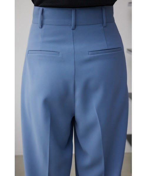 AZUL by moussy（アズールバイマウジー）の「ハイウエストタックスラックス（スラックス・レディース・チャコールグレー/ライトブルー/ブラック/ミント・MEDIUM/SMALL）」の22枚目の写真