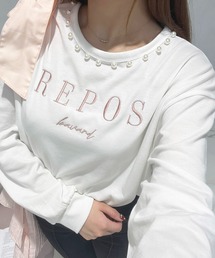 パールロゴ刺繍ロンT【ZOZOTOW限定アイテム】