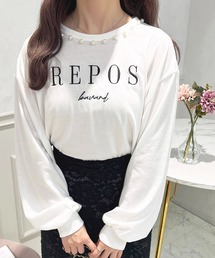 パールロゴ刺繍ロンT【ZOZOTOW限定アイテム】