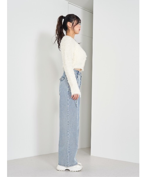 Darich(ダーリッチ)の「デザインケミカルデニムパンツ(デニムパンツ・レディース・ブルー系その他・S/M)」の11枚目の写真