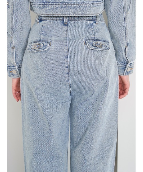ダーリッチ　デザインケミカルデニムパンツ Darich（ダーリッチ）の「デザインケミカルデニムパンツ（デニム