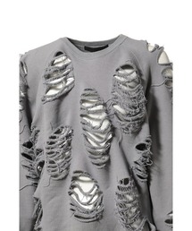 JUN/NAKAYAMA（ジュンナカヤマ）の「DISTRESSED CREWNECK（スウェット
