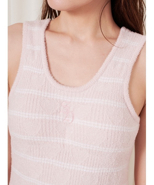 SNIDEL HOME（スナイデルホーム）の「ボーダーワンピース（ルームワンピース・レディース・ネイビー/ピンク/ライトグレー・FREE）」の14枚目の写真