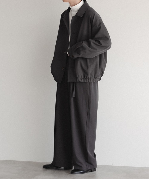 ハイウエストタックワイドパンツ（スラックス）｜epnok