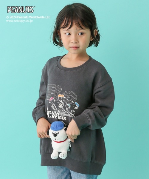 セール】【PEANUTS】BIGスウェット(KIDS) 101664（スウェット