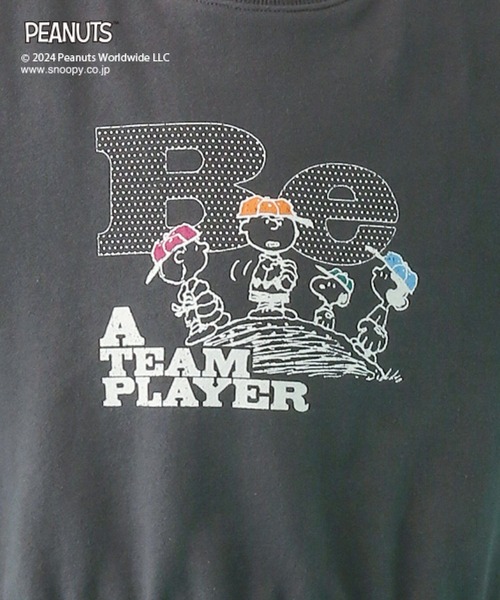 LEPSIM（レプシィム）の「【PEANUTS】BIGスウェット(KIDS)　101664（スウェット・キッズ・チャコールグレー/オフホワイト・SMALL/MEDIUM）」の10枚目の写真