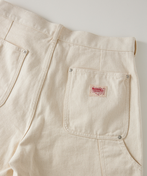 JOURNAL STANDARD relume（ジャーナルスタンダード　レリューム）の「【NATION WIDE / ネーションワイド】ダブルニーオーバーパンツ（その他パンツ・メンズ・ブラック/アイボリー・MEDIUM/LARGE）」の8枚目の写真