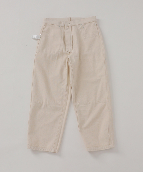 JOURNAL STANDARD relume（ジャーナルスタンダード　レリューム）の「【NATION WIDE / ネーションワイド】ダブルニーオーバーパンツ（その他パンツ・メンズ・ブラック/アイボリー・MEDIUM/LARGE）」の21枚目の写真