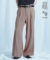 HARE（ハレ）の「【SET UP対応 イージーケア】TOROMIワイドパンツ(HARE)（スラックス）」