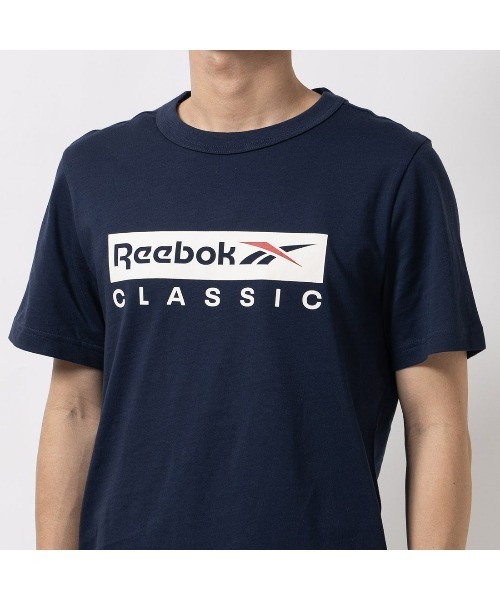 Reebok（リーボック）の「クラシック Tシャツ / GS CLASSIC SS（Tシャツ/カットソー・メンズ・ネイビー/グレー・LARGE/MEDIUM/SMALL/XX-LARGE/X-LARGE）」の10枚目の写真